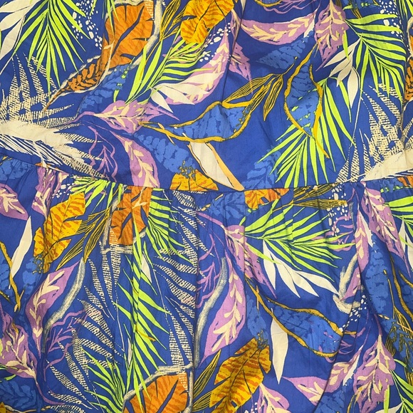 Flying Tomato Blue and Orange Maxi Dress - Picture 4 of 4